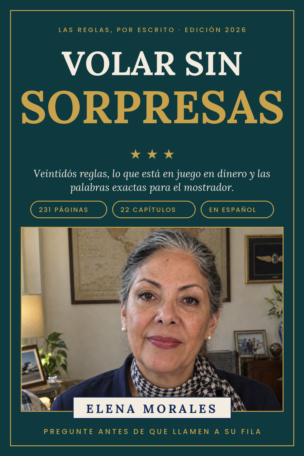 Portada de Volar sin sorpresas.